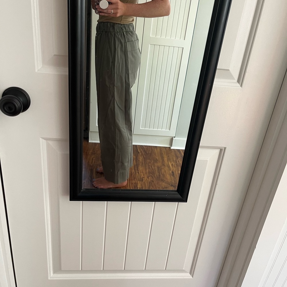 Everlane easy pant in green